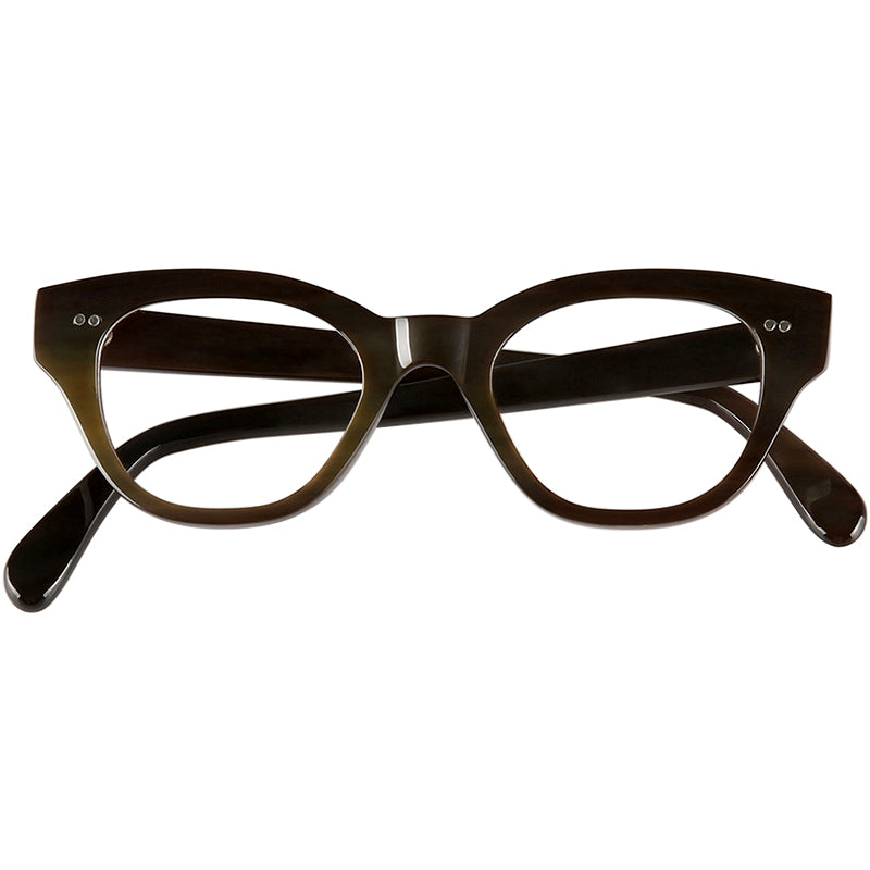 Buffalo Horn Cat-Eye Glasses NJ1215
