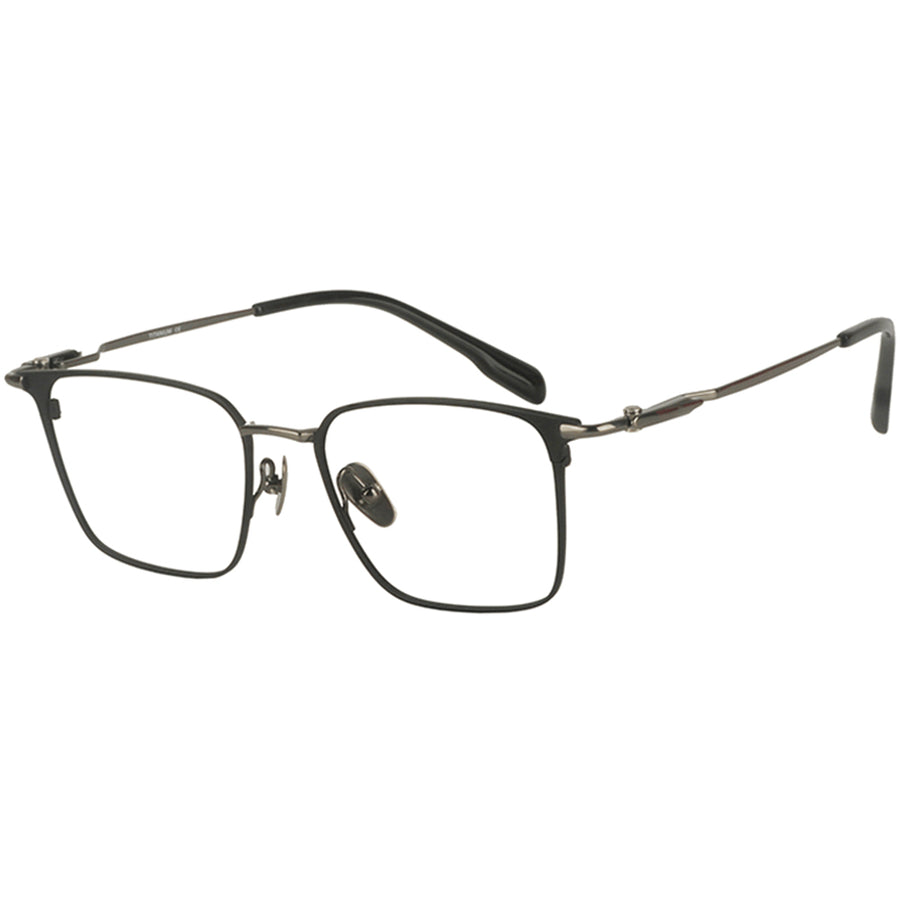Square Glasses EF1095 - Wide Frames for Men with Larger Heads