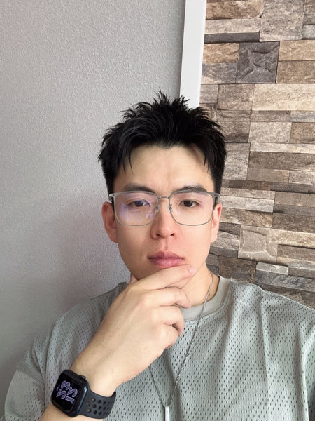 Square Glasses EF1056 - Wide Frames For Men With Larger Heads