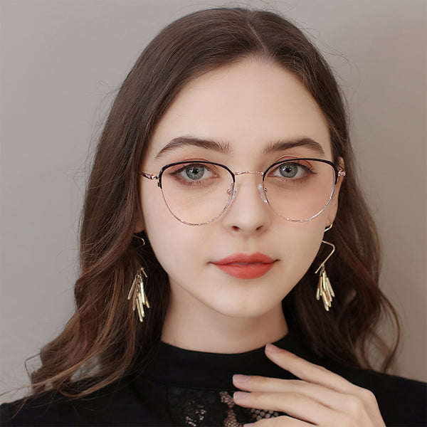 Cat-Eye Glasses O2766