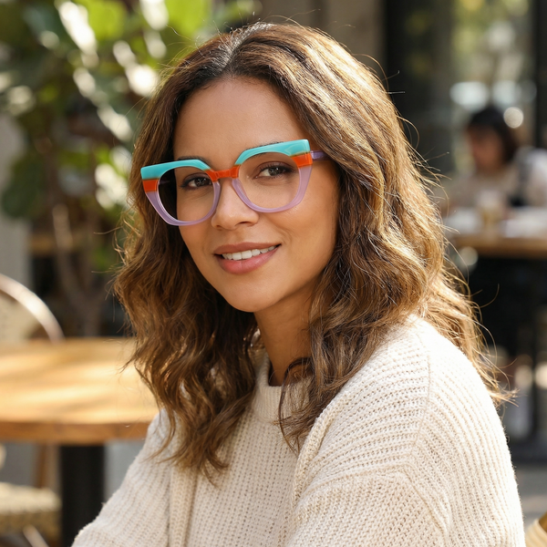 Cat-Eye Glasses A3756