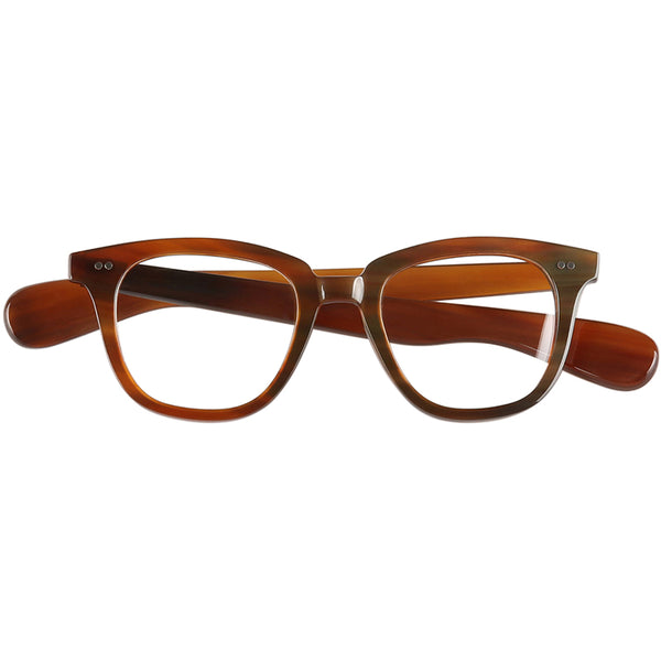 Buffalo Horn Square Glasses NJ1120