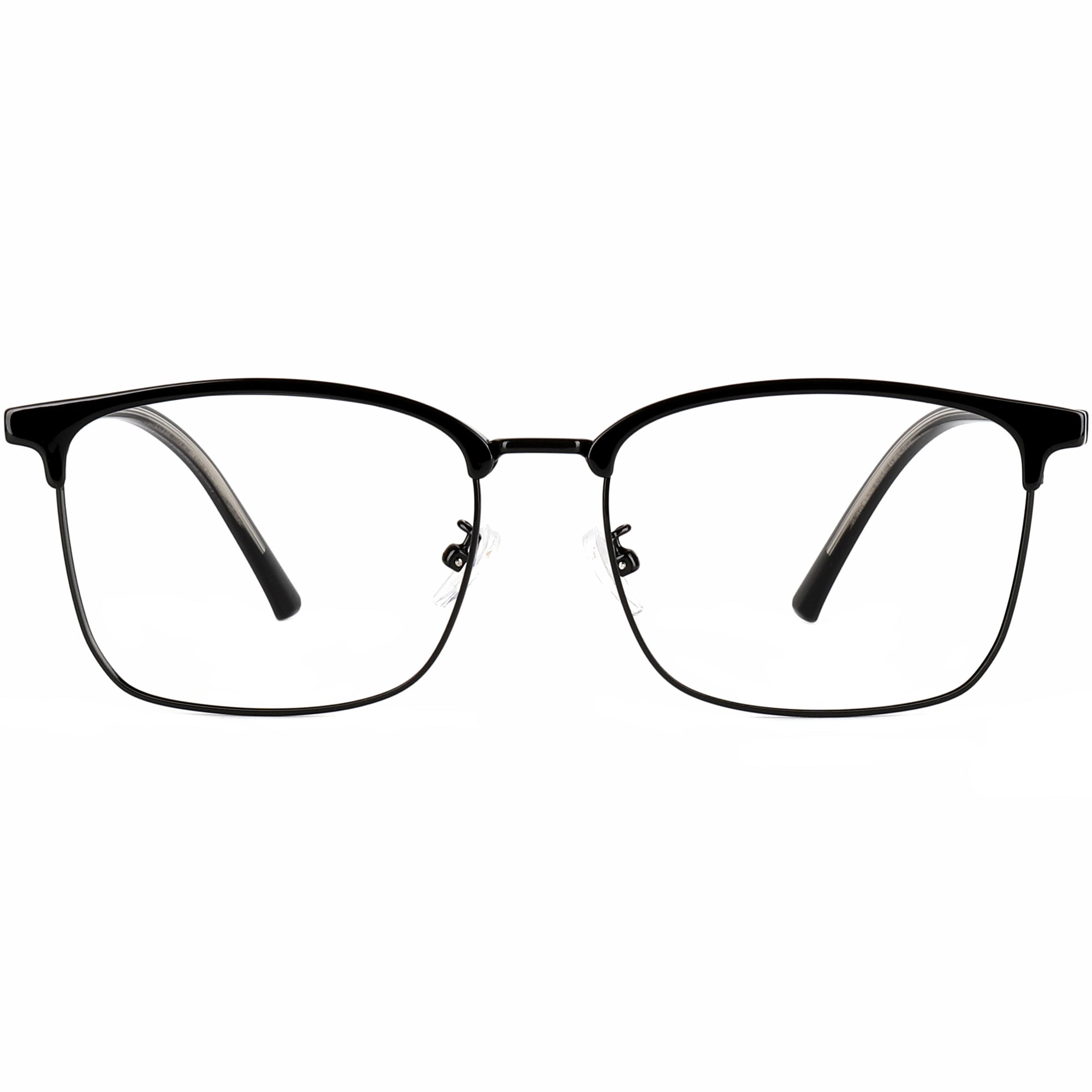 Square Glasses EF1108 - Wide Frames for Men with Larger Heads