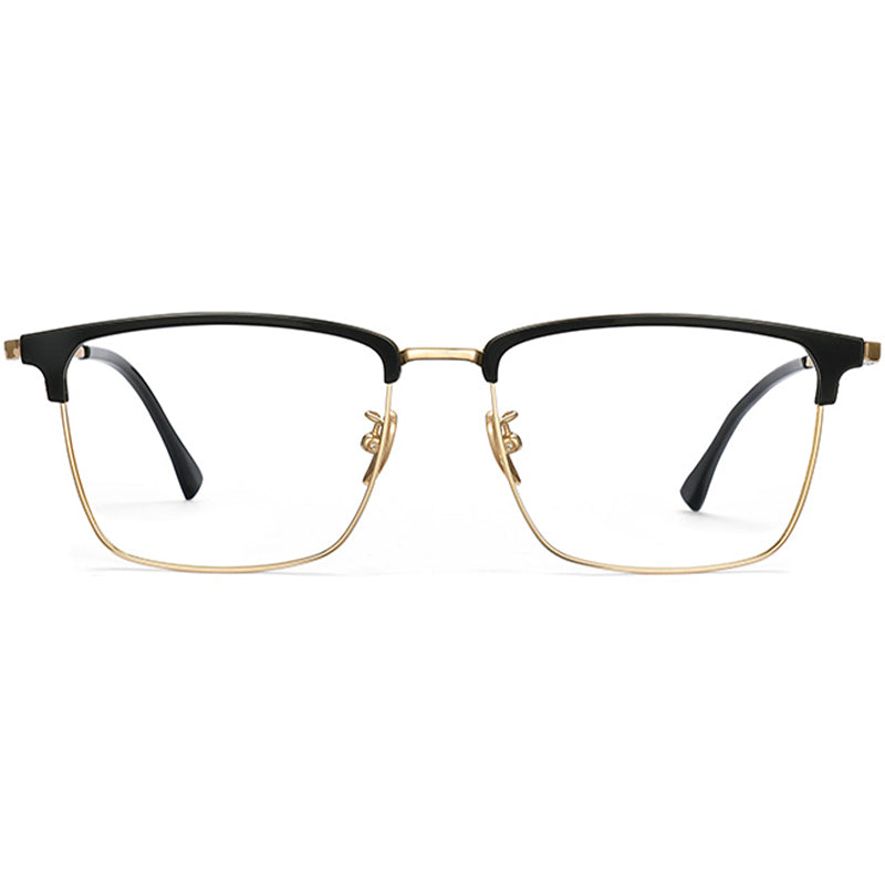 Browline Glasses EF1058 - Wide Frames For Men With Larger Heads