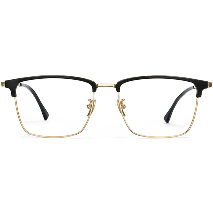 Browline Glasses EF1058 - Wide Frames For Men With Larger Heads