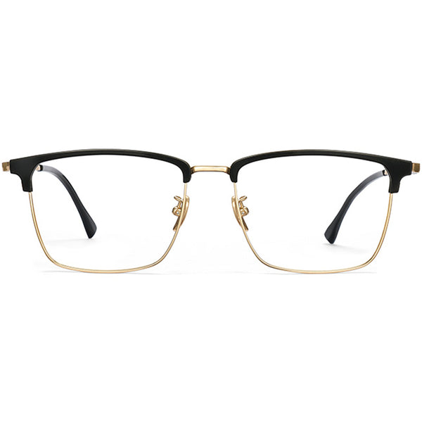 Browline Glasses EF1058 - Wide Frames For Men With Larger Heads