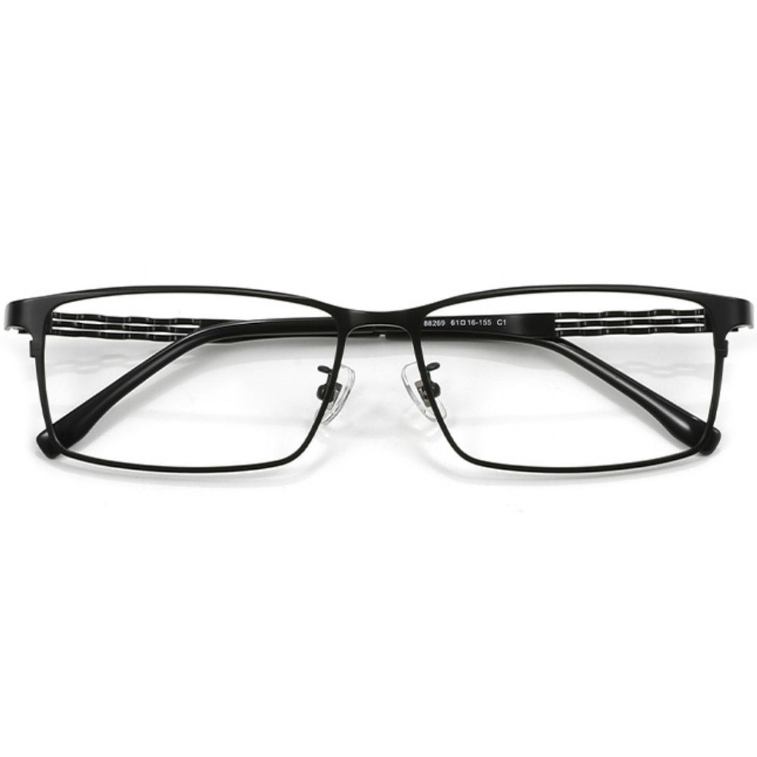 Rectangle Glasses EF1055 - Wide Frames For Men With Larger Heads