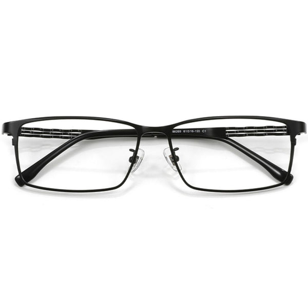 Rectangle Glasses EF1055 - Wide Frames For Men With Larger Heads