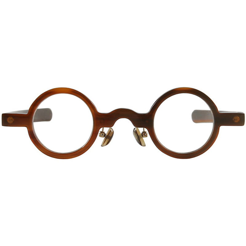 Buffalo Horn Round Glasses NJ1124