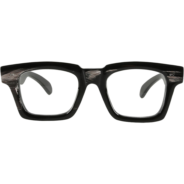 Buffalo Horn Square Glasses NJ1255