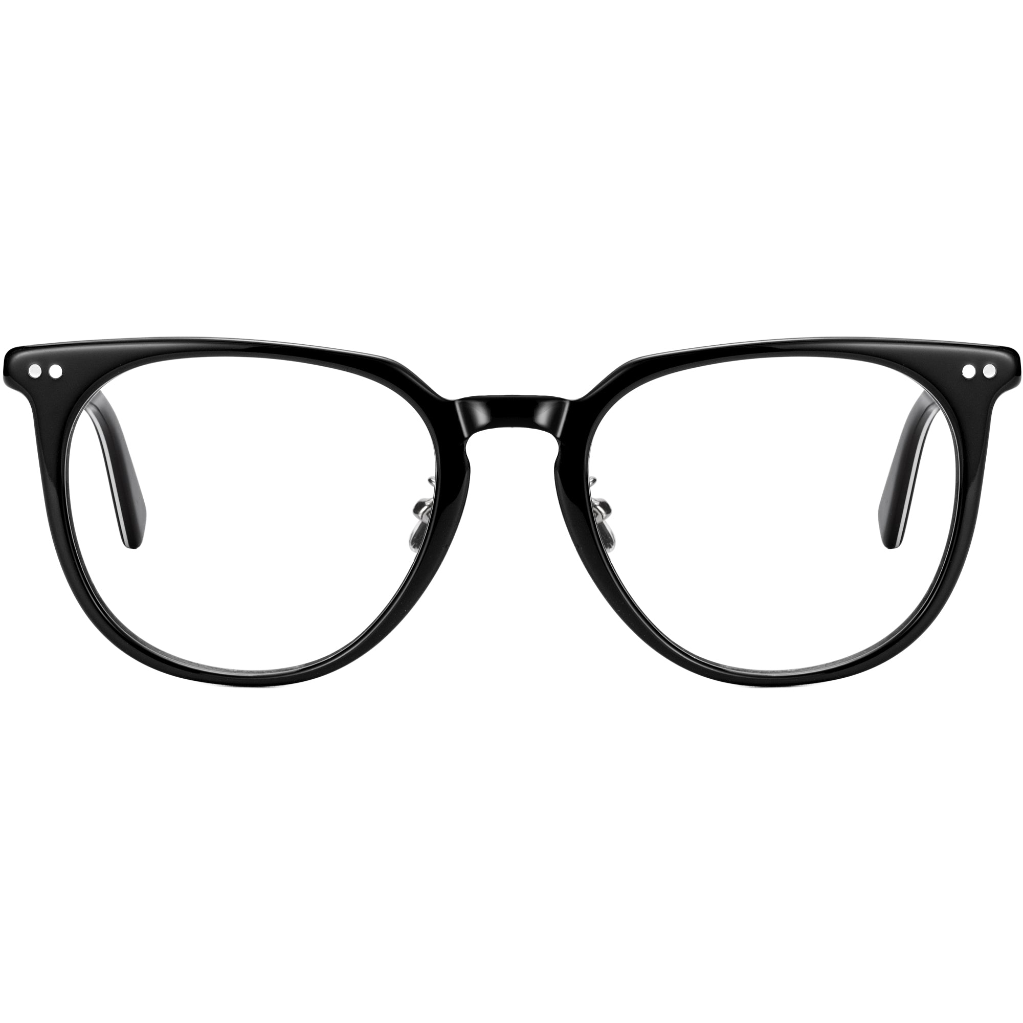 Round Glasses A1172 - Wide Frames for Men with Larger Heads