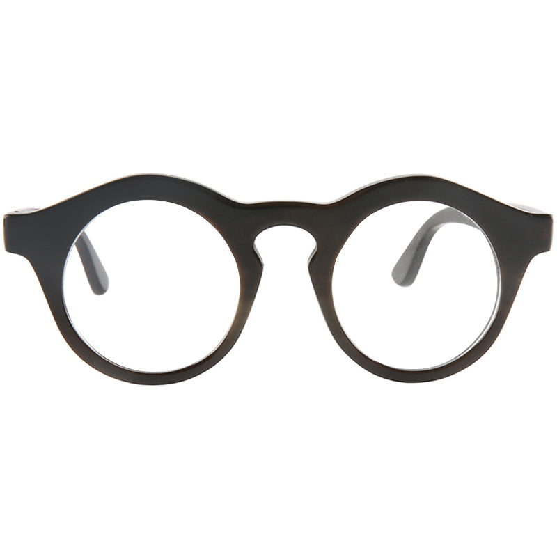Buffalo Horn Round Glasses NJ1019