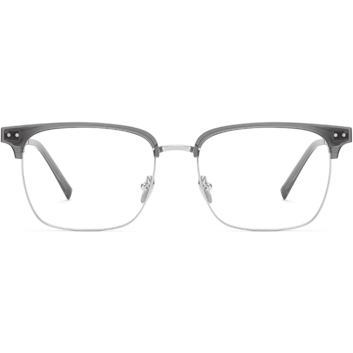 Browline Glasses EF1086 - Wide Frames For Men With Larger Heads