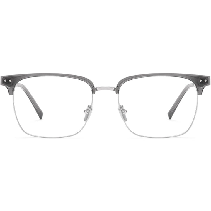 Browline Glasses EF1086 - Wide Frames For Men With Larger Heads