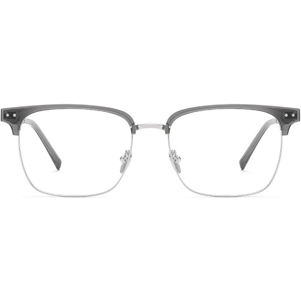 Browline Glasses EF1086 - Wide Frames For Men With Larger Heads