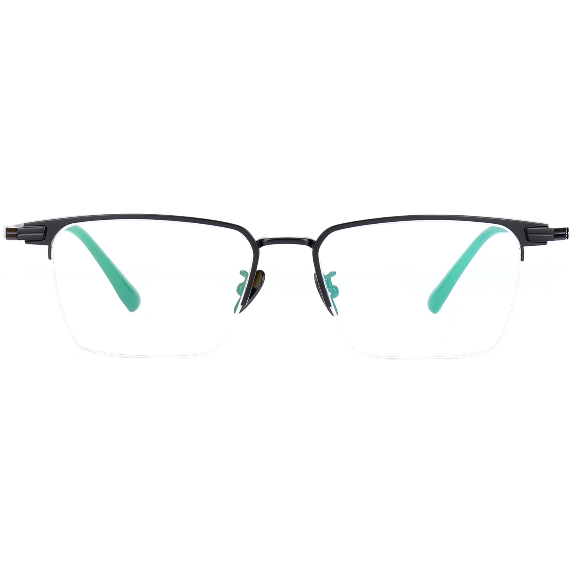 Square Glasses EF1113 - Wide Frames for Men with Larger Heads