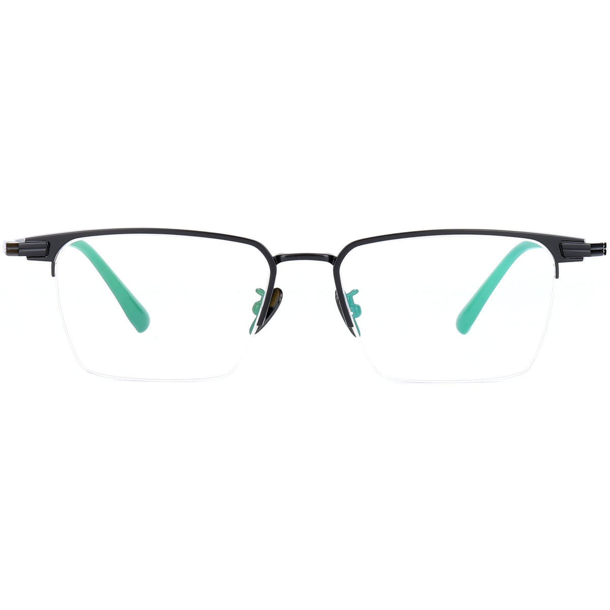 Square Glasses EF1113 - Wide Frames for Men with Larger Heads