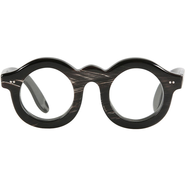 Buffalo Horn Round Glasses NJ1244