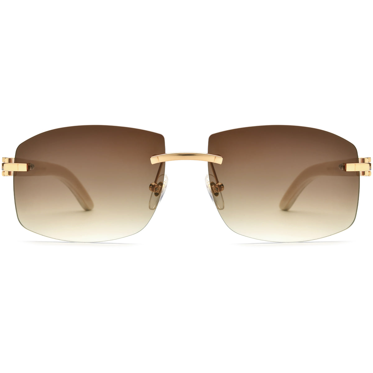 Buffalo Horn Square Sunglasses BRS1009