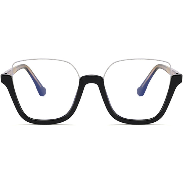Half Rim Distance Glasses Reverse Half Rim Glasses | Eyeshells