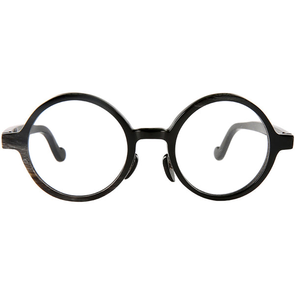 Buffalo Horn Round Glasses NJ1155