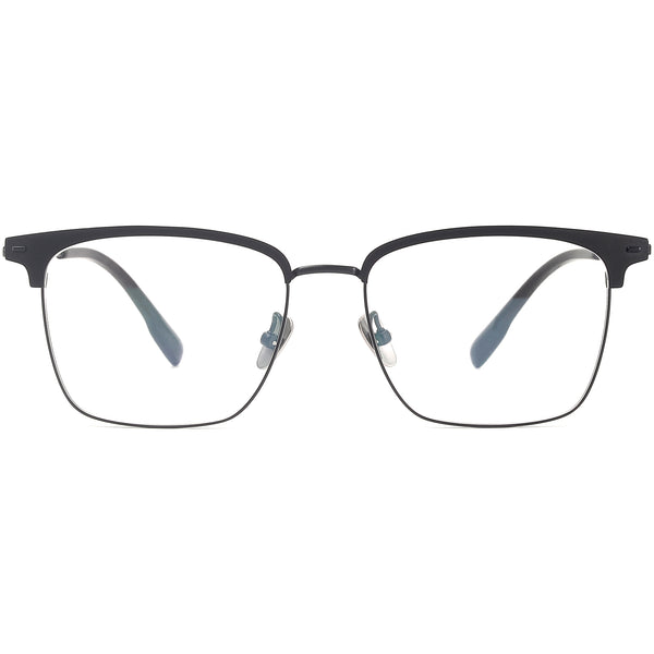 Browline Glasses EF1122 - Wide Frames for Men with Larger Heads