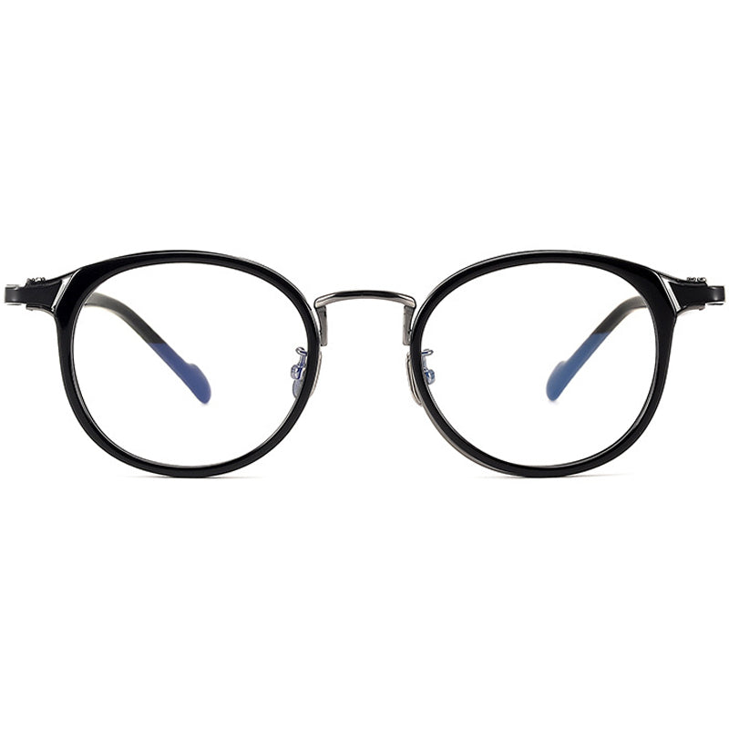 Round Glasses TG1046 - Wide Frames for Men with Larger Heads