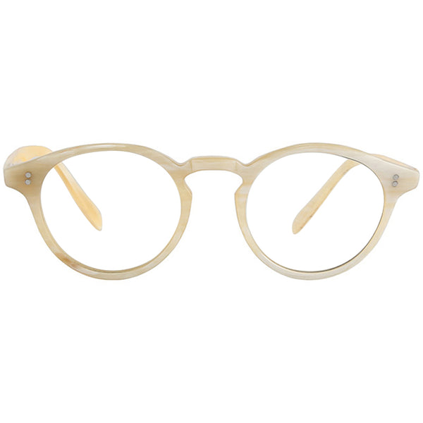 Buffalo Horn Round Glasses NJ1102