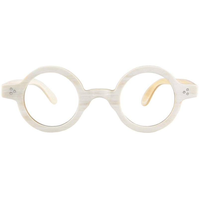 Buffalo Horn Round Glasses NJ1122