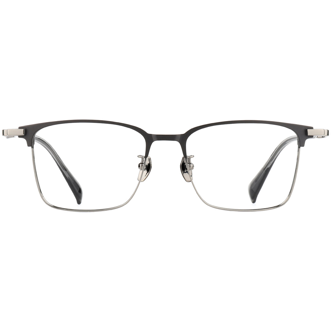 Browline Glasses EF1182 - Wide Frames For Men With Larger Heads