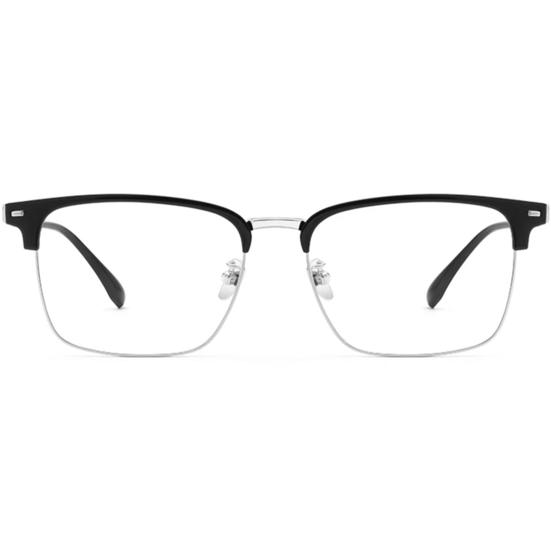 Browline Glasses EF1083 - Wide Frames For Men With Larger Heads