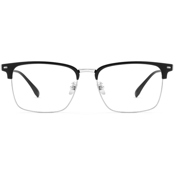 Browline Glasses EF1083 - Wide Frames For Men With Larger Heads