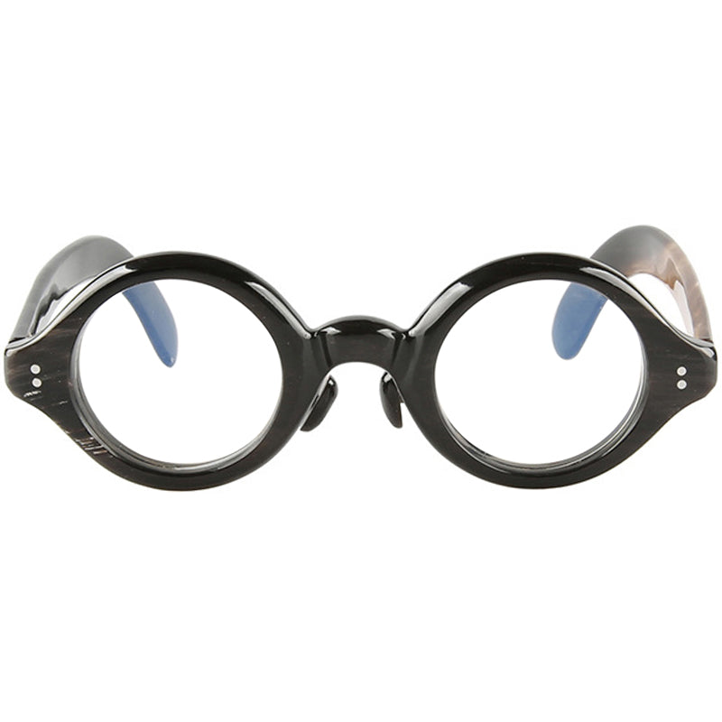 Buffalo Horn Round Glasses NJ1075