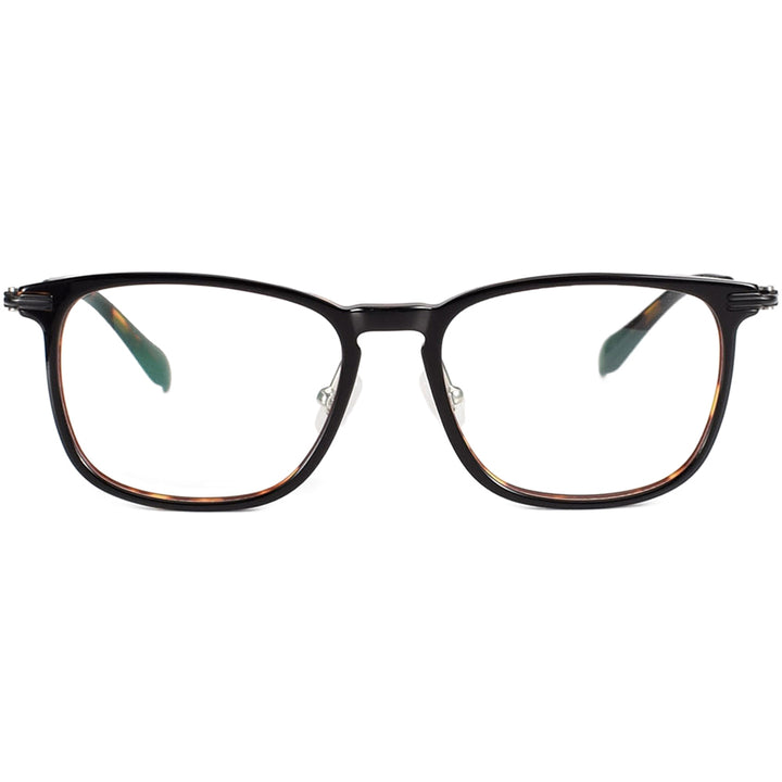 Square Glasses EF1101 - Wide Frames for Men with Larger Heads