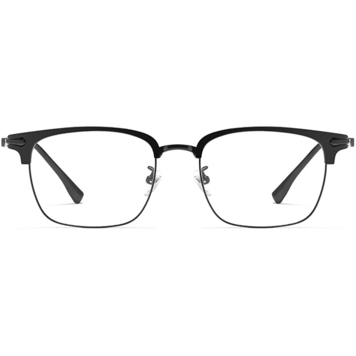 Browline Glasses EF1085 - Wide Frames For Men With Larger Heads