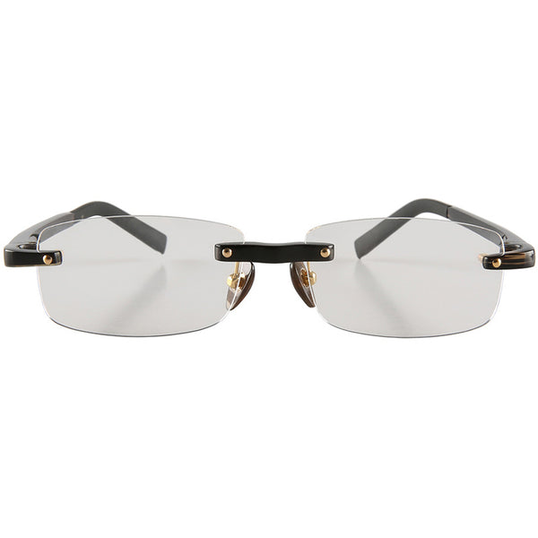 Buffalo Horn Rectangle Glasses NJ1065