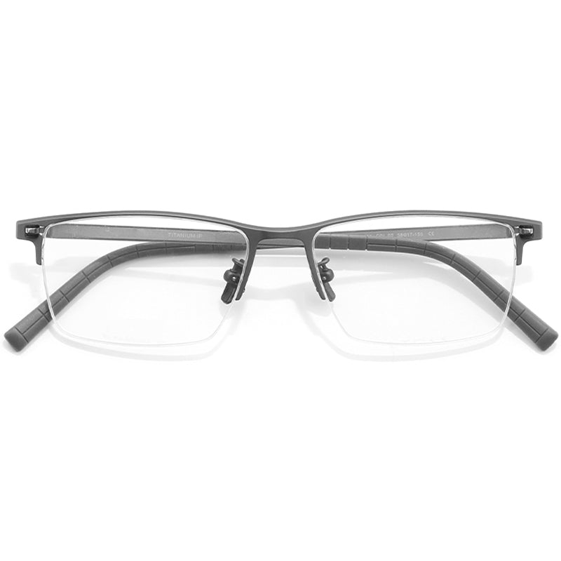 Rectangle Glasses EF1053 - Wide Frames For Men With Larger Heads