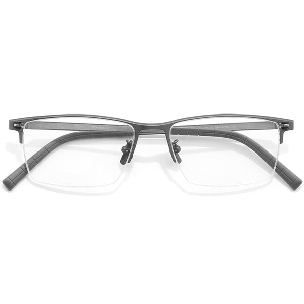 Rectangle Glasses EF1053 - Wide Frames For Men With Larger Heads