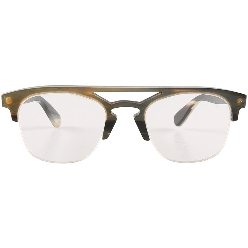 Buffalo Horn Aviator Glasses NJ1140