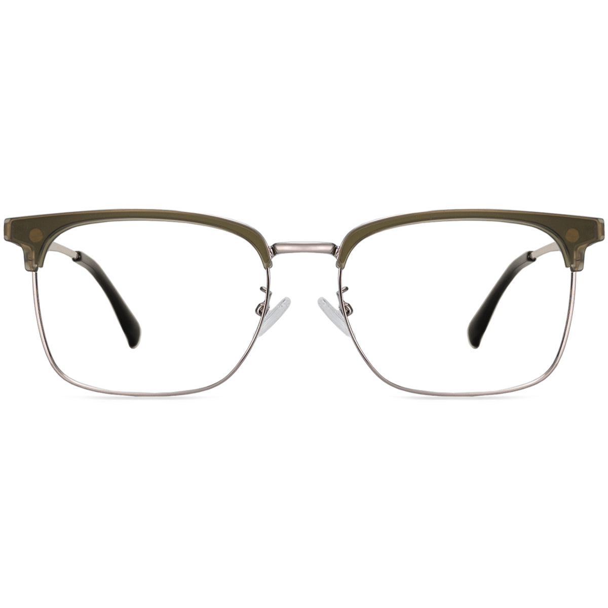 Browline Glasses EF1093 - Wide Frames for Men with Larger Heads