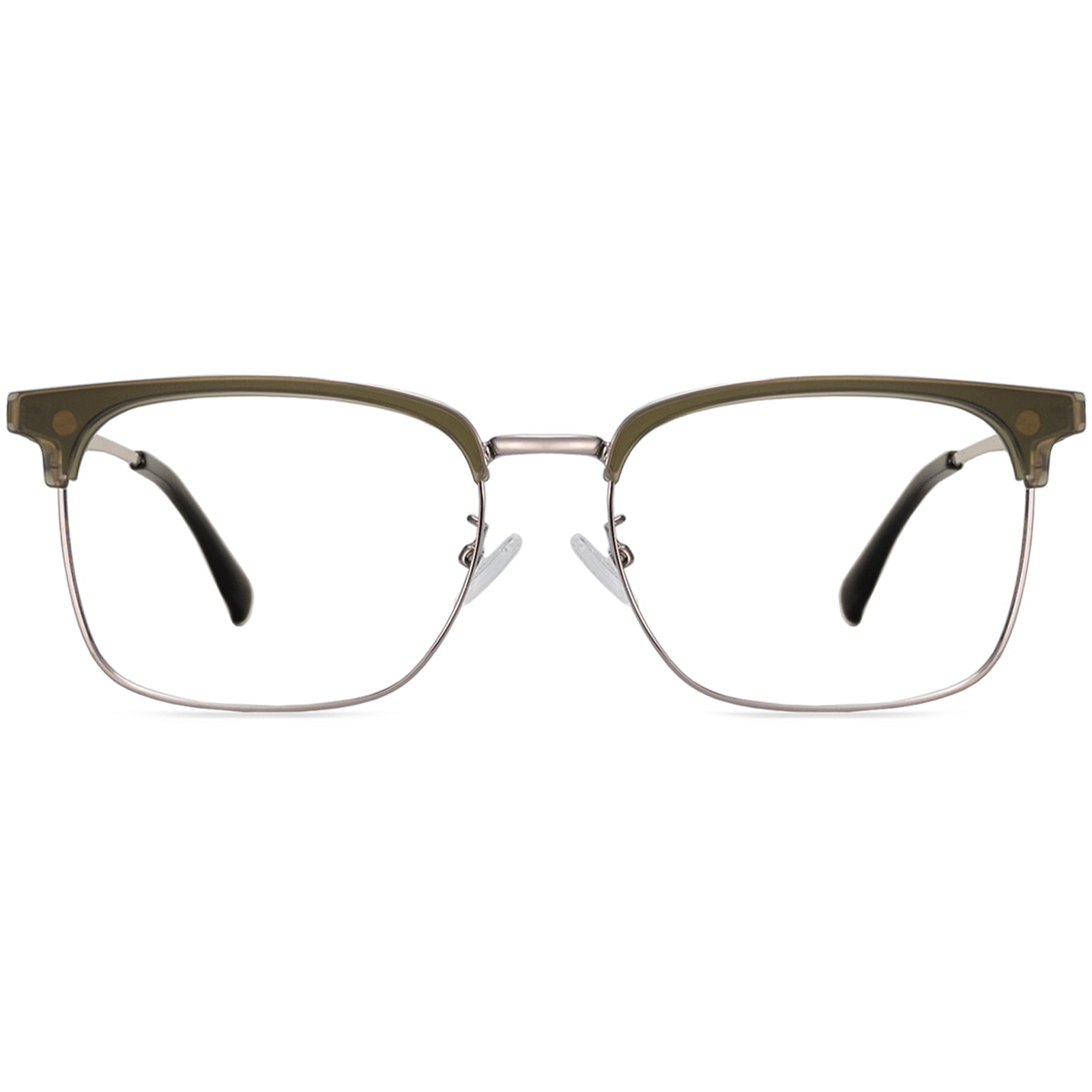 Browline Glasses EF1093 - Wide Frames for Men with Larger Heads