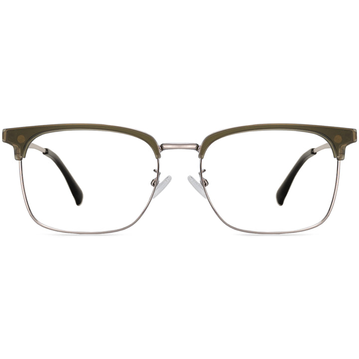 Browline Glasses EF1093 - Wide Frames for Men with Larger Heads