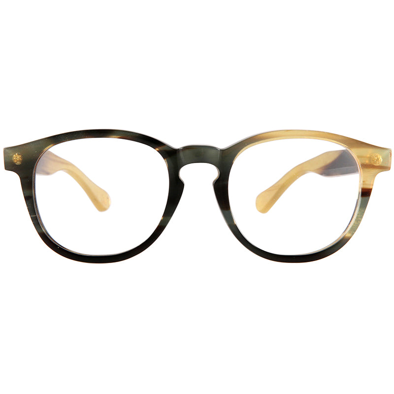 Buffalo Horn Square Glasses NJ1148
