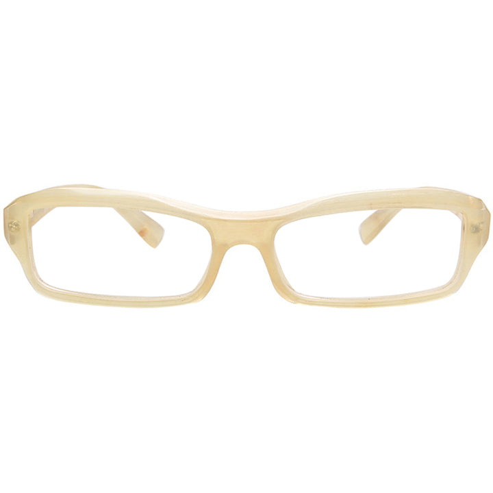 Buffalo Horn Rectangle Glasses NJ1130