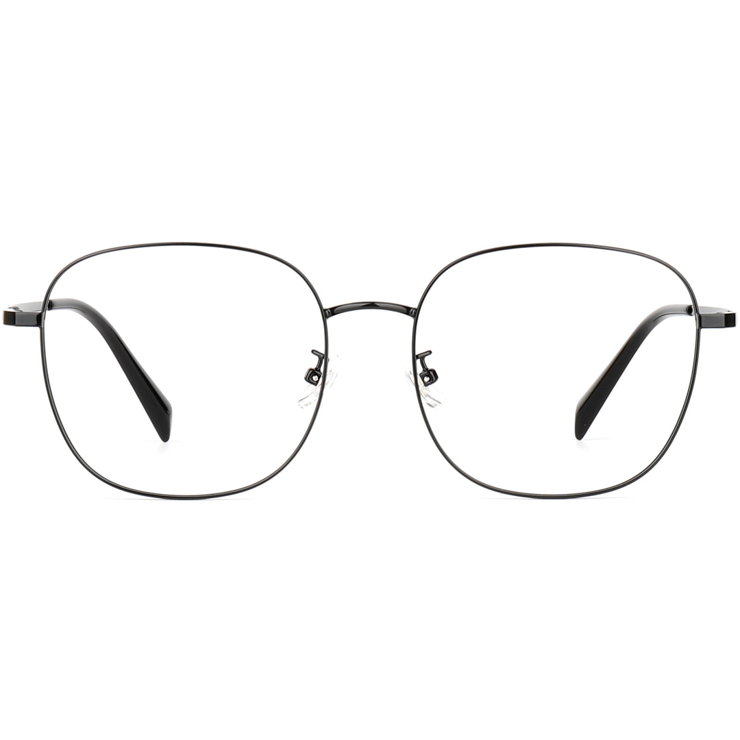 Square Glasses EF1149 - Wide Frames for Men with Larger Heads