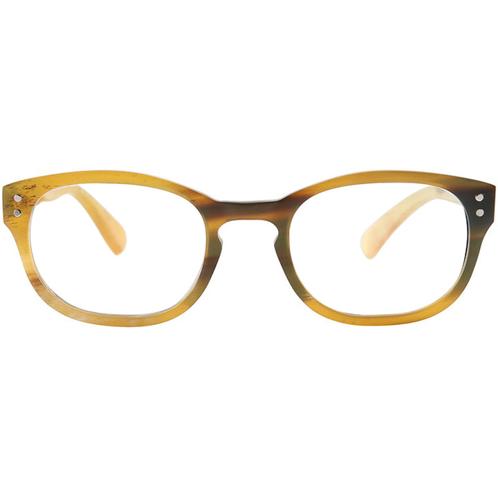 Buffalo Horn Square Glasses NJ1078