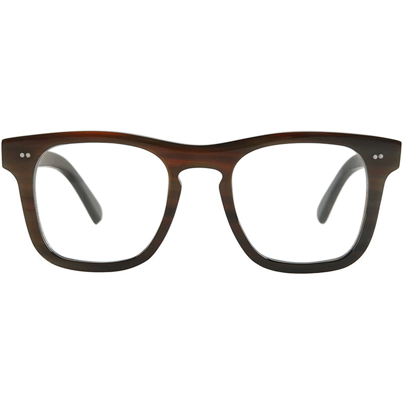 Buffalo Horn Rectangle Glasses NJ1249
