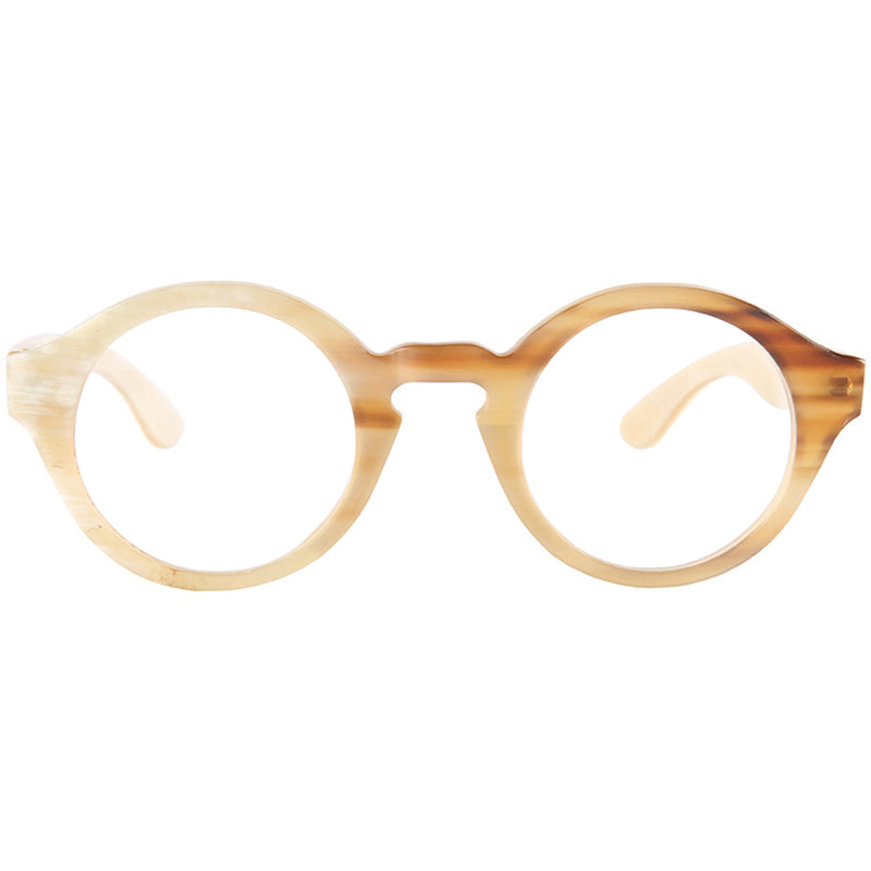 Buffalo Horn Round Glasses NJ1025