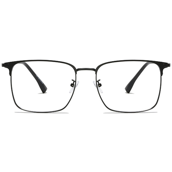 Square Glasses EF1034 - Wide Frames for Men with Larger Heads