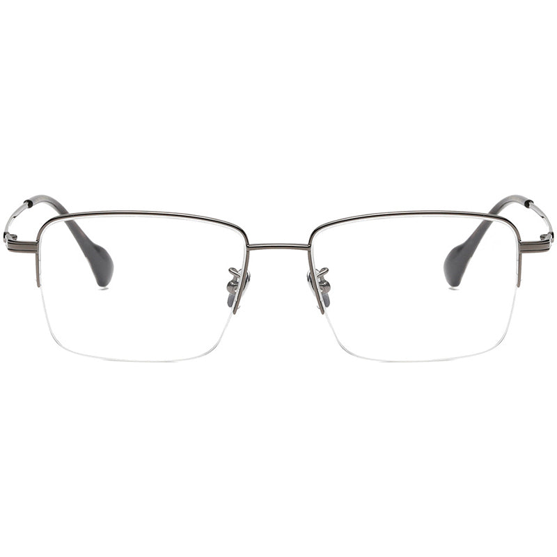 Square Glasses EF1133 - Wide Frames for Men with Larger Heads